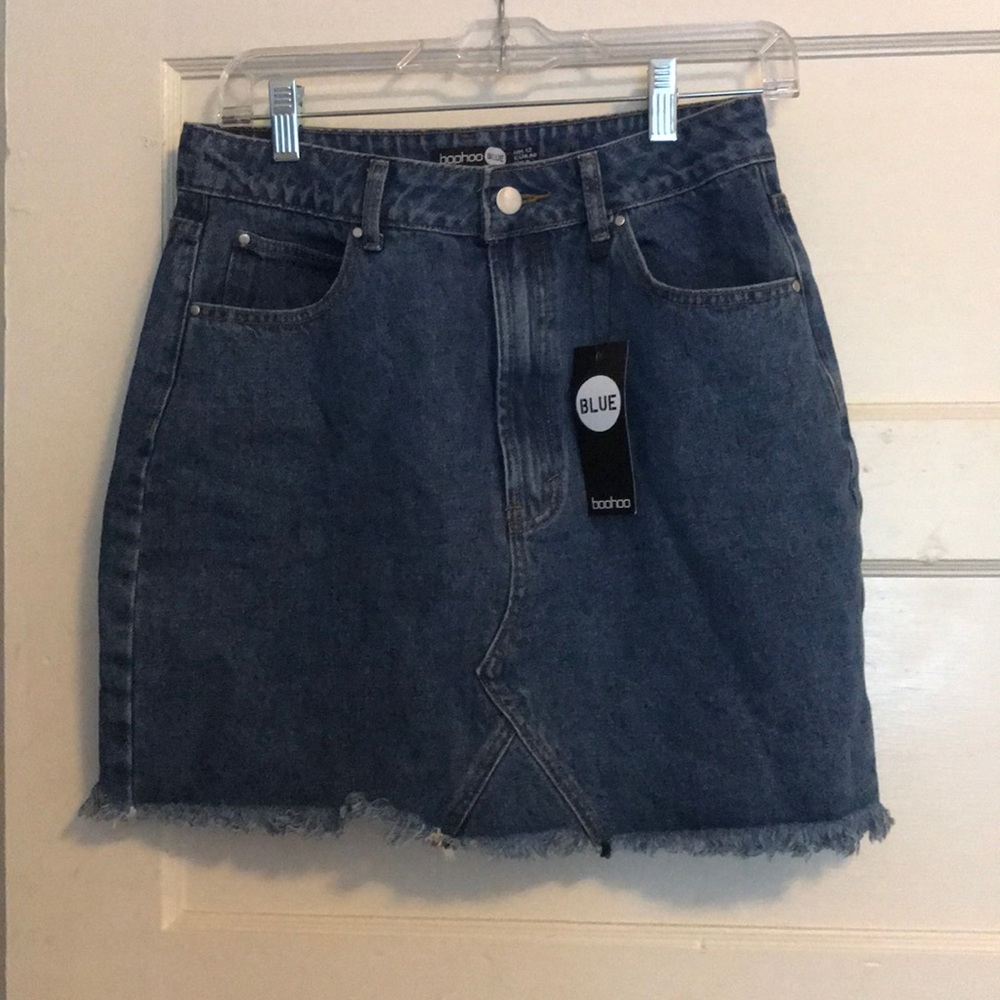 Boohoo Denim Skirt